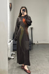 SAMUEL GUI YANG Long Dress AW22DR02-2 Universe